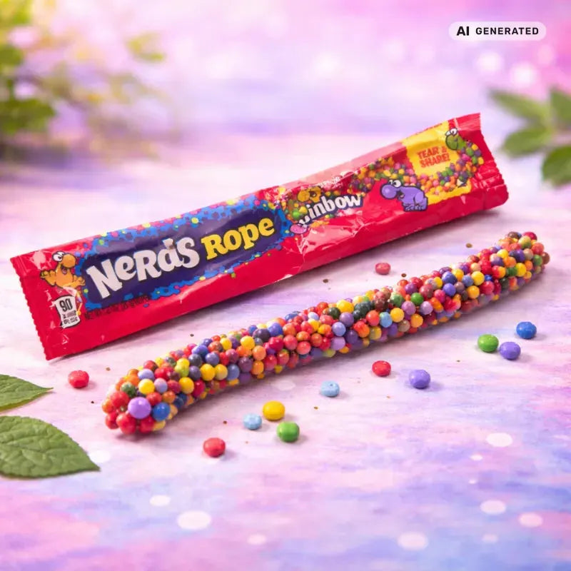 Nerds Rope Rainbow Kaustreifen 26g blok1