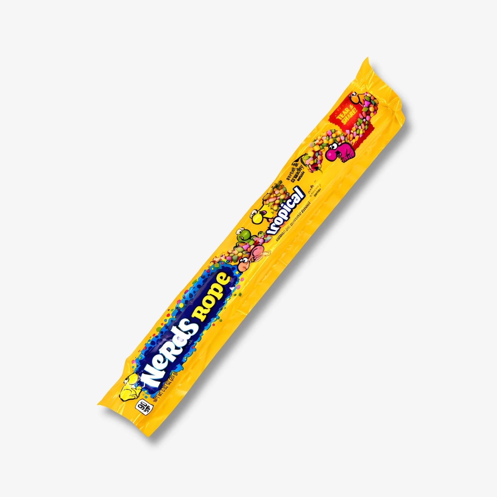 Nerds Rope Tropical Kaustreifen 26g - Tropischer Nerds Kaustreifen kaufen - MiMa&