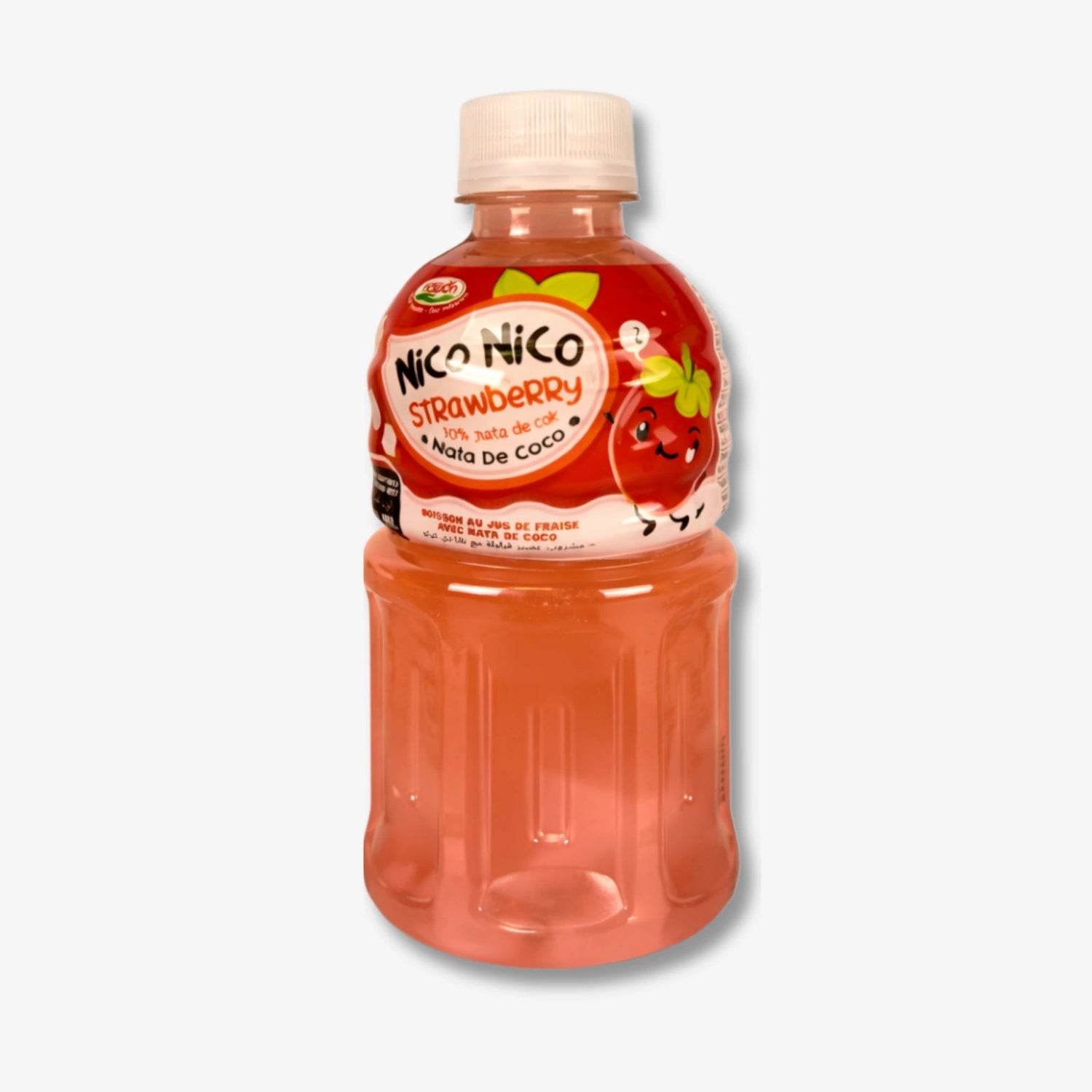 Nico Nico Strawberry 320ml - Erdbeergetränk mit Nata de Coco kaufen - MiMa&