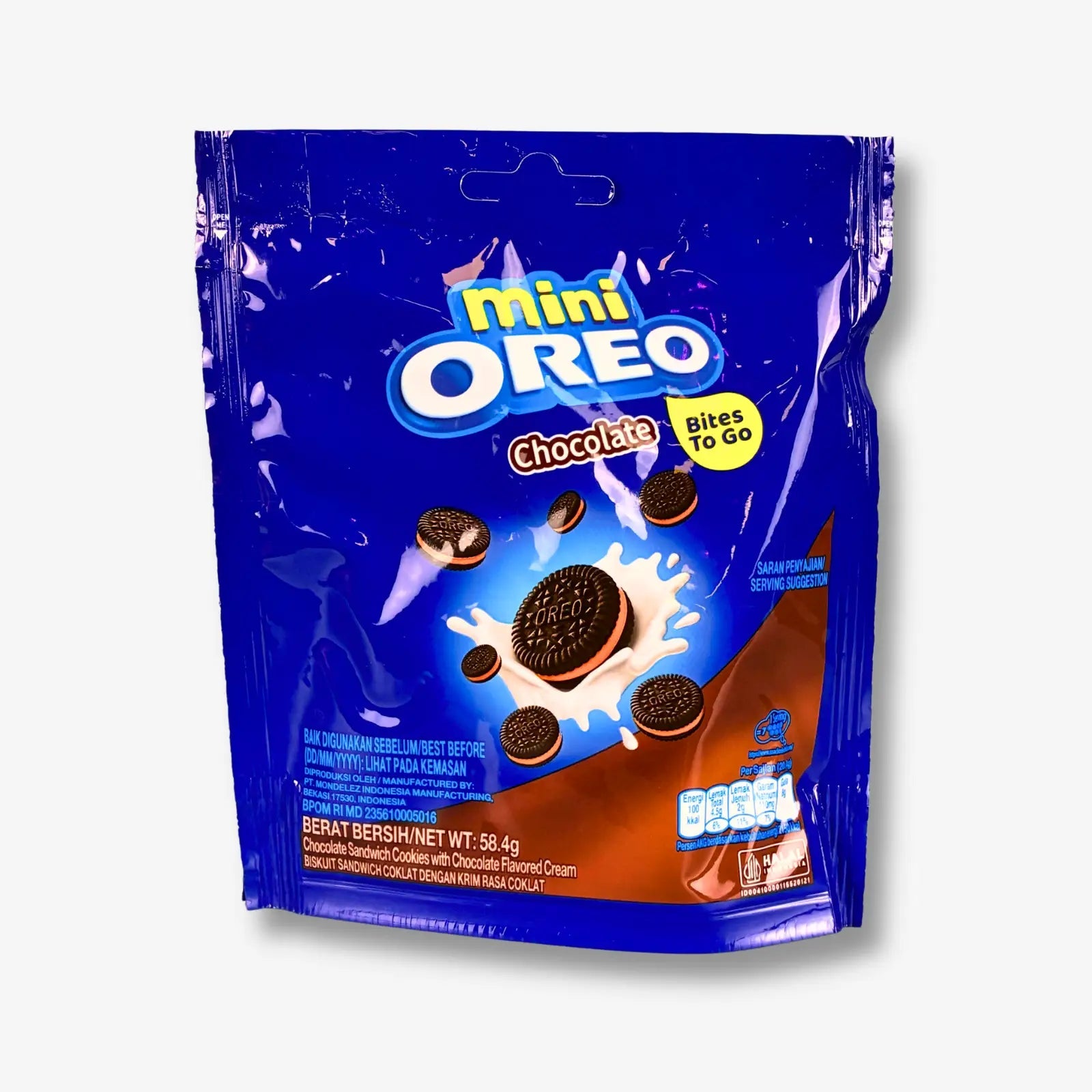 Oreo Mini Choco Pouch 58g - Schokoladige Mini Oreos kaufen - MiMa&