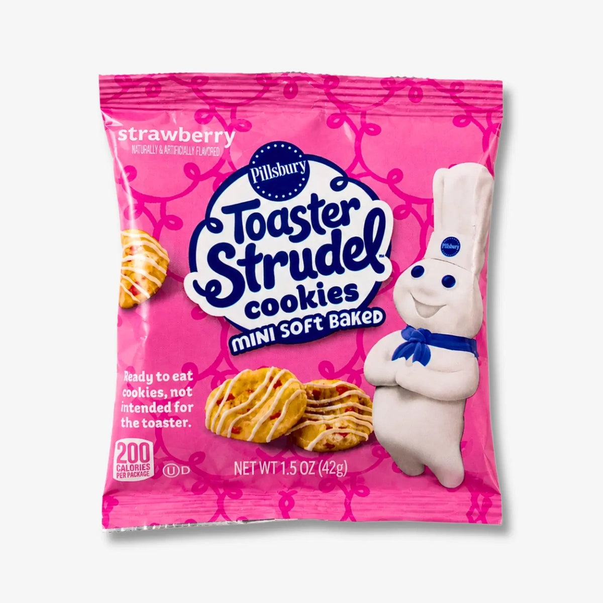 PillsBury Strawberry Mini Soft Baked Cookie 42g - Cookies mit Erdbeere kaufen - MiMa&