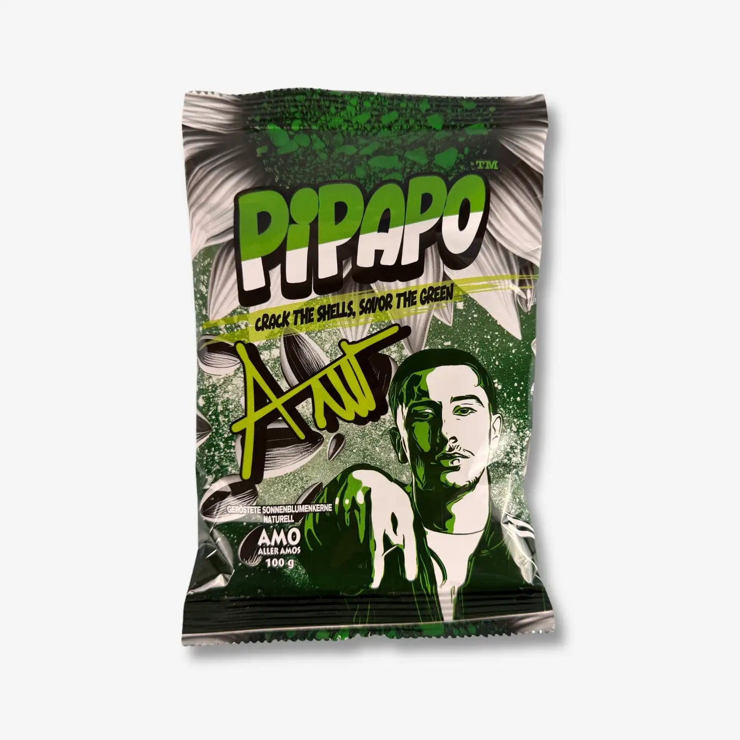 Pipapo AMO Sonnenblumenkerne Original 100g - Geröstete Sonnenblumenkerne kaufen - MiMa&