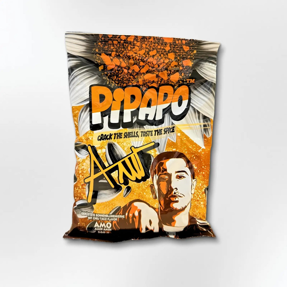 Pipapo AMO Sonnenblumenkerne Taco 100g - Würzige Taco Sonnenblumenkerne kaufen - MiMa&