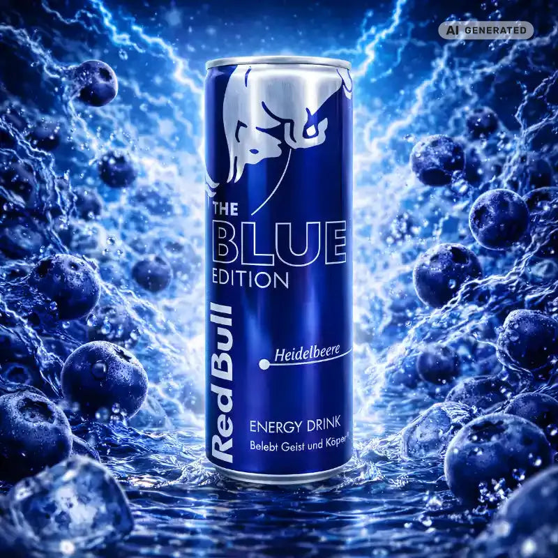 Red Bull Blue Edition Heidelbeere 250ml blok1
