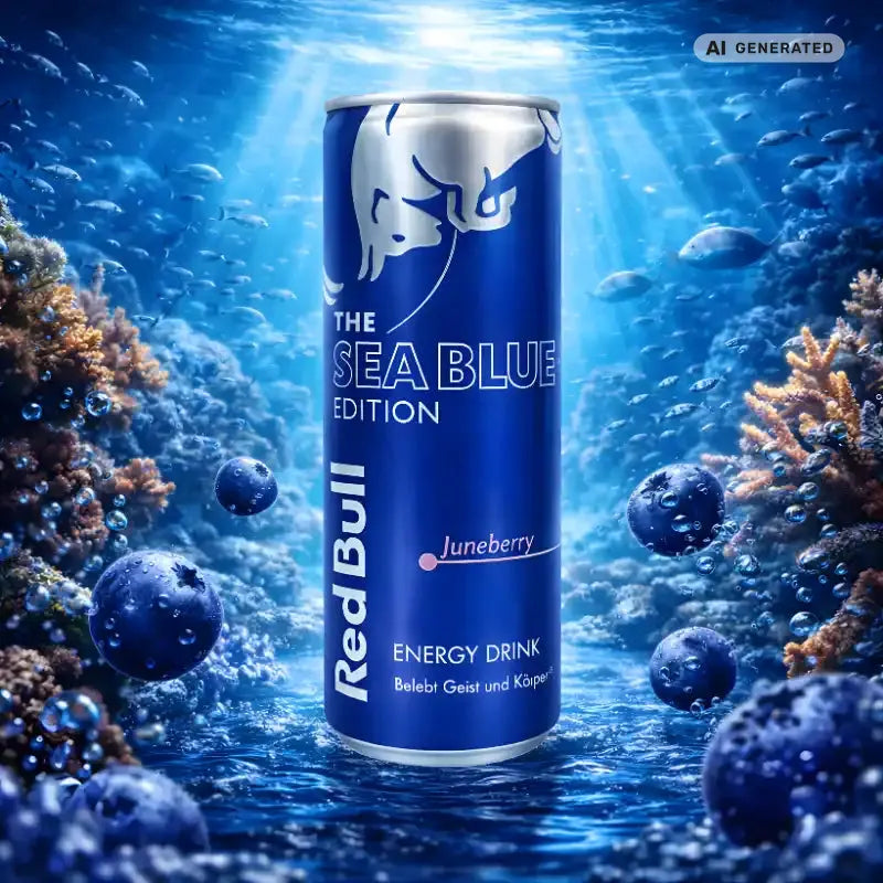 Red Bull Sea Blue Edition Juneberry 250ml blok1