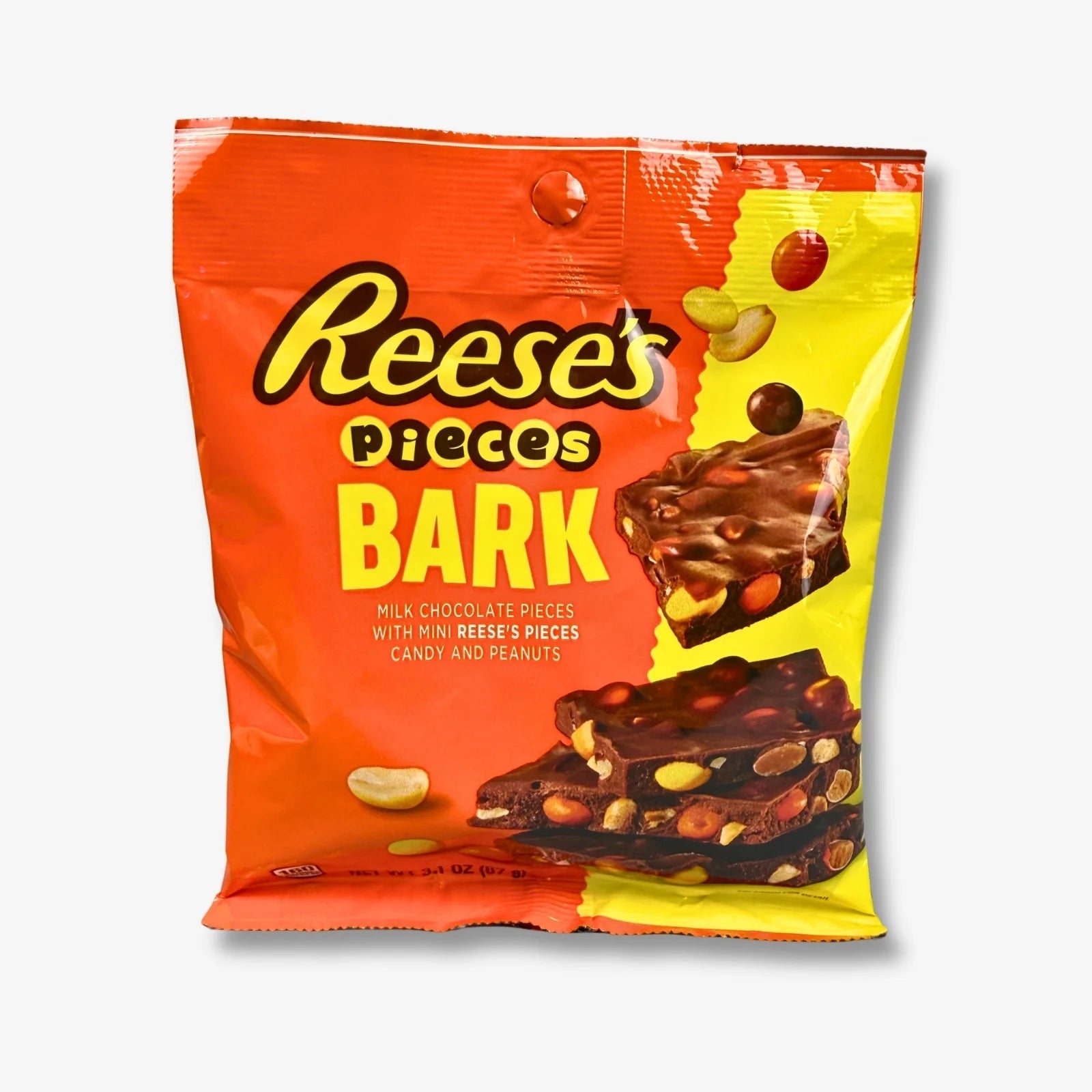 Reese’s Pieces Bark Schokoladenstücke 87g - Erdnuss Schoko Stücke kaufen - MiMa&