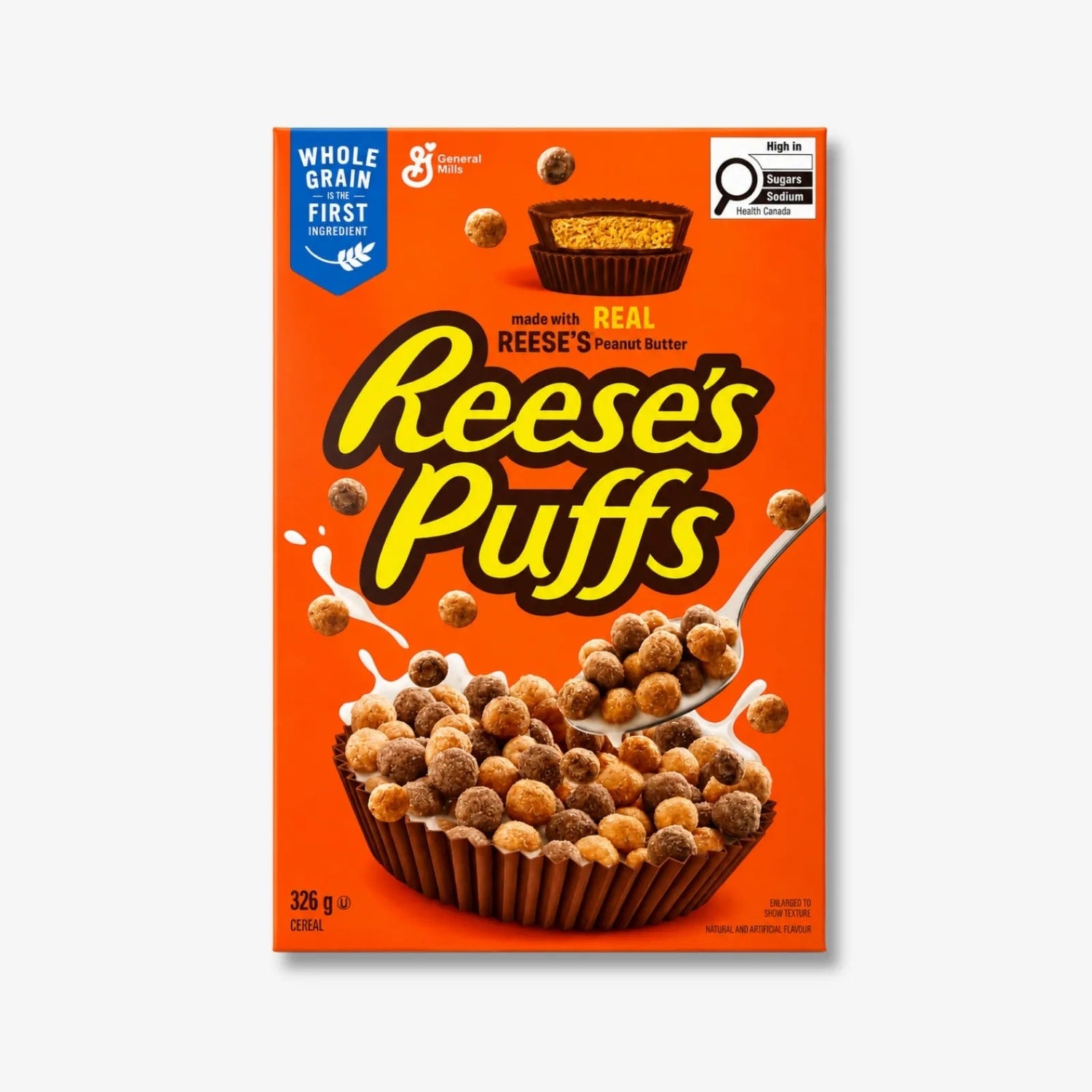 Reeses Puffs Cerealien 326g - Frühstückscerealien mit Erdnussbutter kaufen - MiMa&