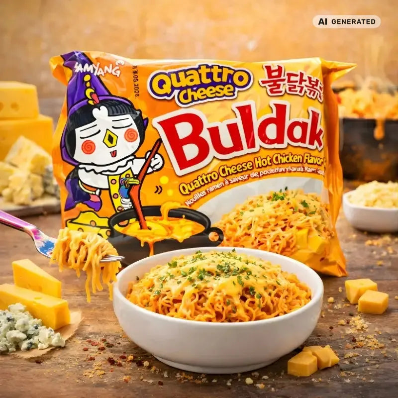 SamyangBuldakQuattroCheeseRamen145g blok1