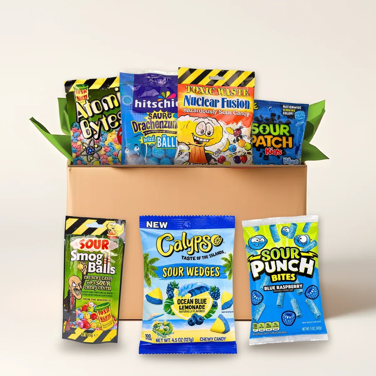 Sauer-Challenge Box mit 17 extrem sauren Süßigkeiten kaufen - MiMa&