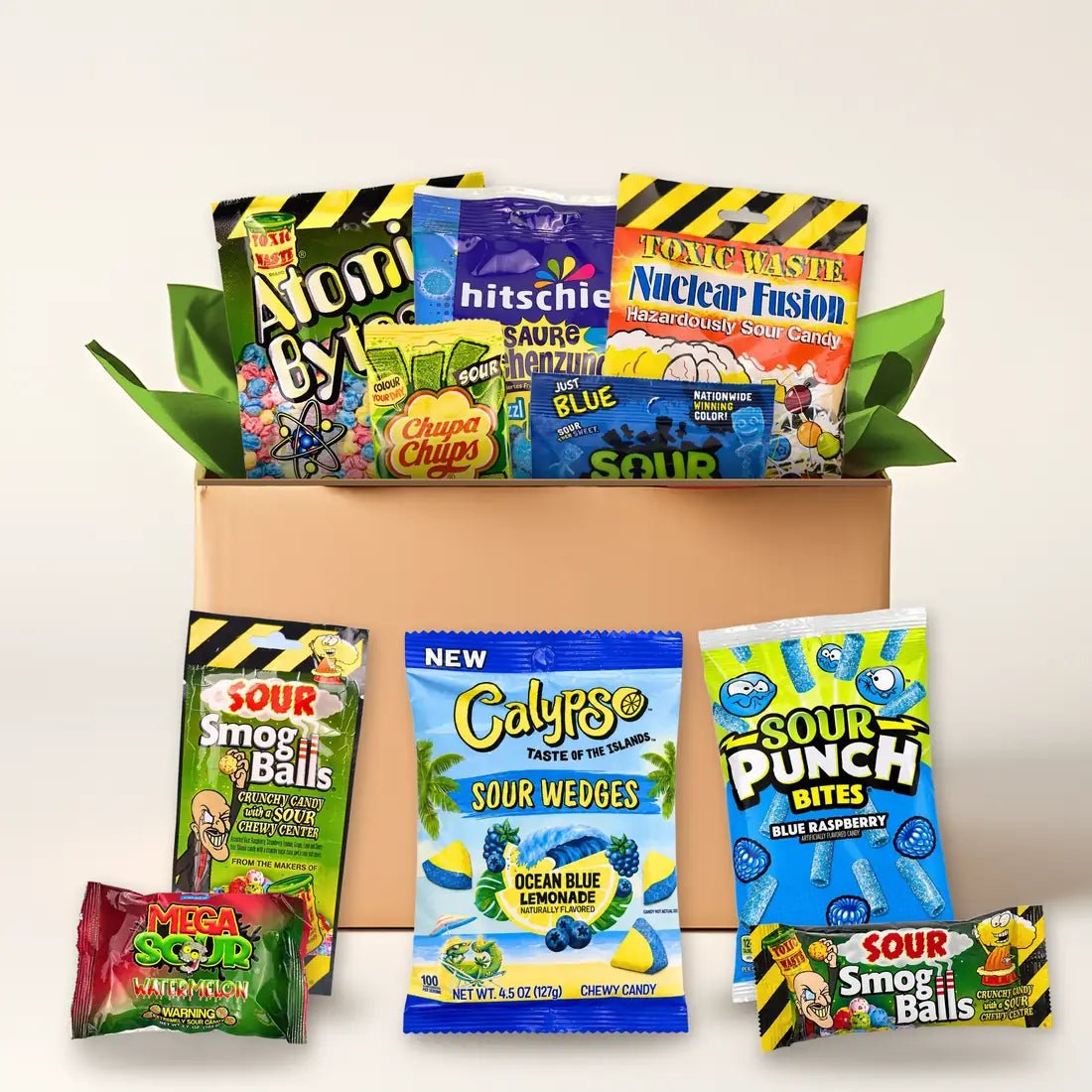 Sauer-Challenge Box mit 17 extrem sauren Süßigkeiten kaufen - MiMa&