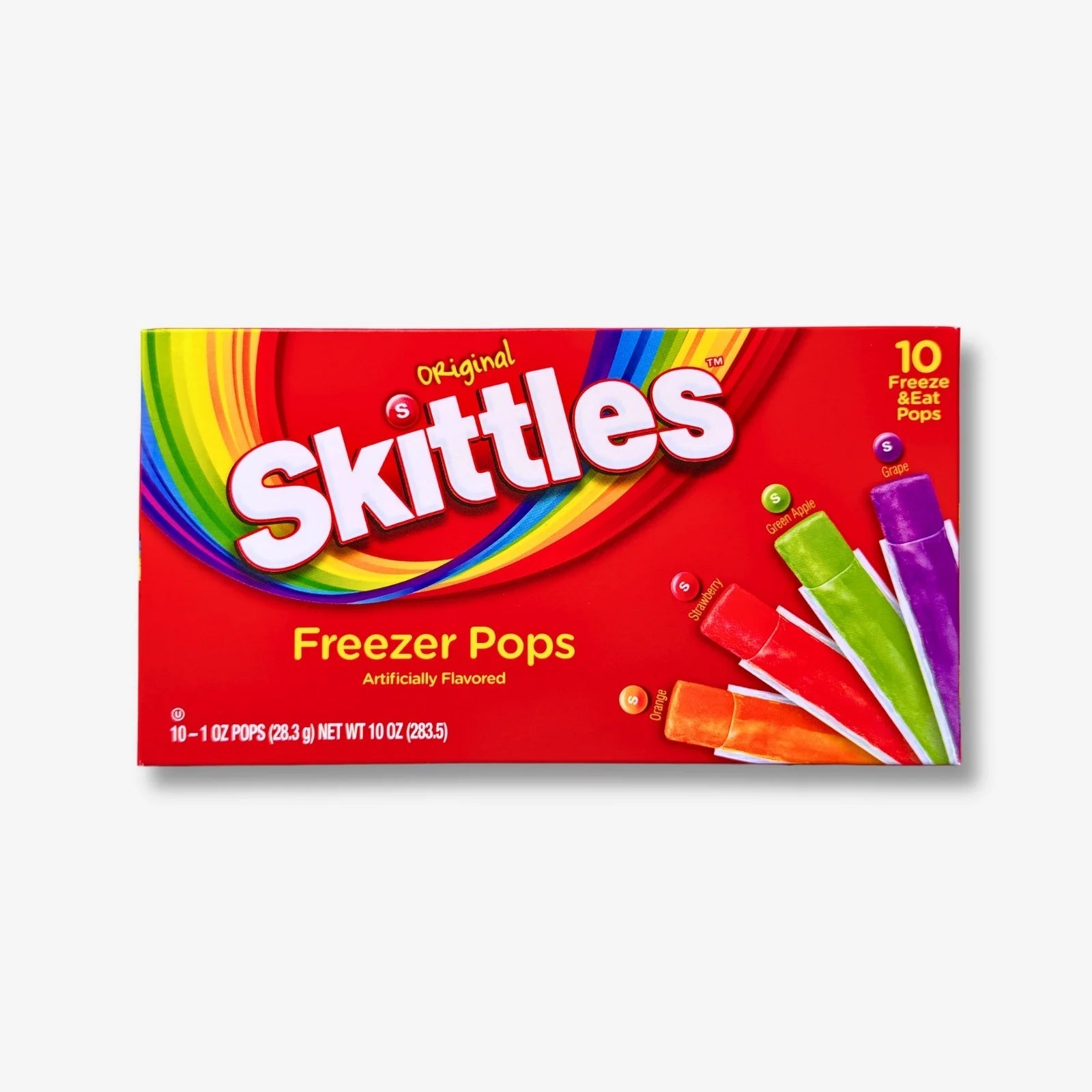 Skittles Freezer Pops Wassereis 10x28,3g - Fruchtiges Wassereis kaufen - MiMa&