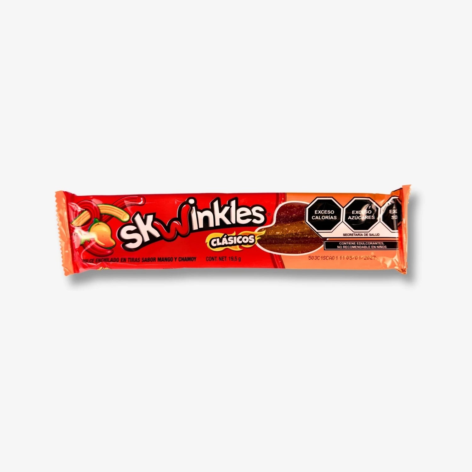 Skwinkles Clásicos Mango y Chamoy 19,5g - Mango Chamoy Kaubänder kaufen - MiMa&