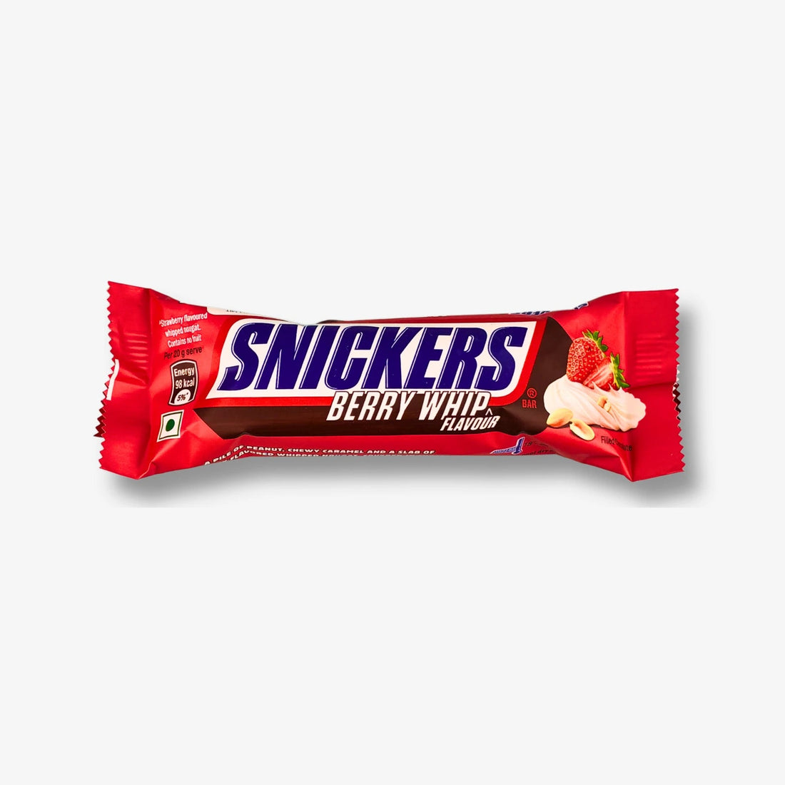 Snickers Berry Whip Flavour 40g - Schokoriegel mit Erdbeere kaufen - MiMa&