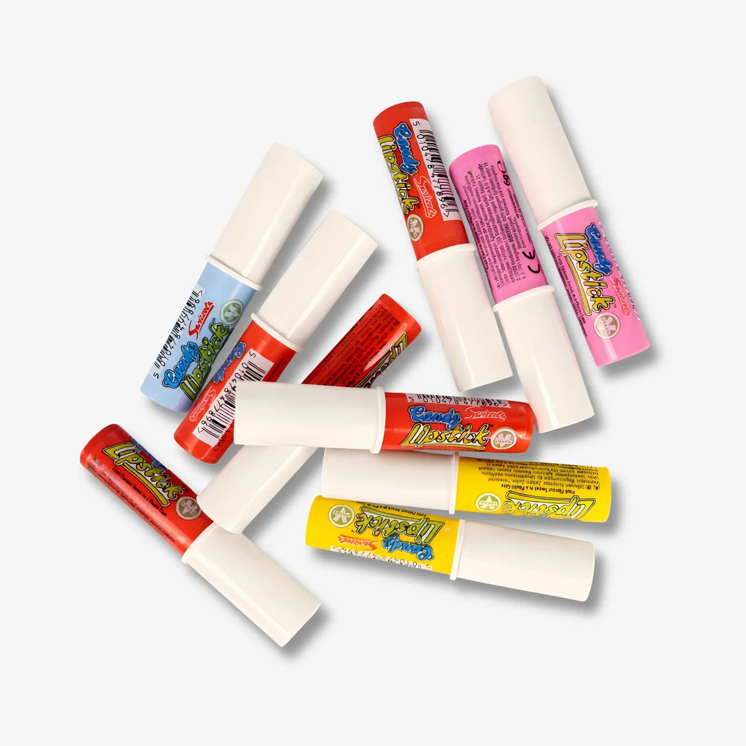 Swizzels Candy Lipstick 10 x 6g - Zucker Lippenstift Lutscher kaufen - MiMa&