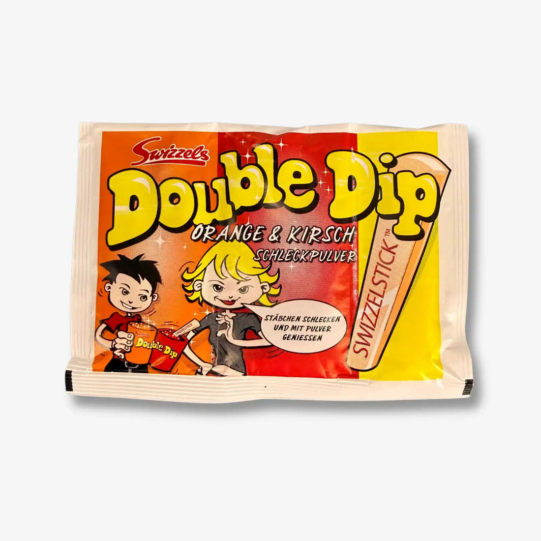 Swizzels Double Dip Schleckpulver mit Brause 18g - Frucht Brause Schleckpulver kaufen - MiMa&
