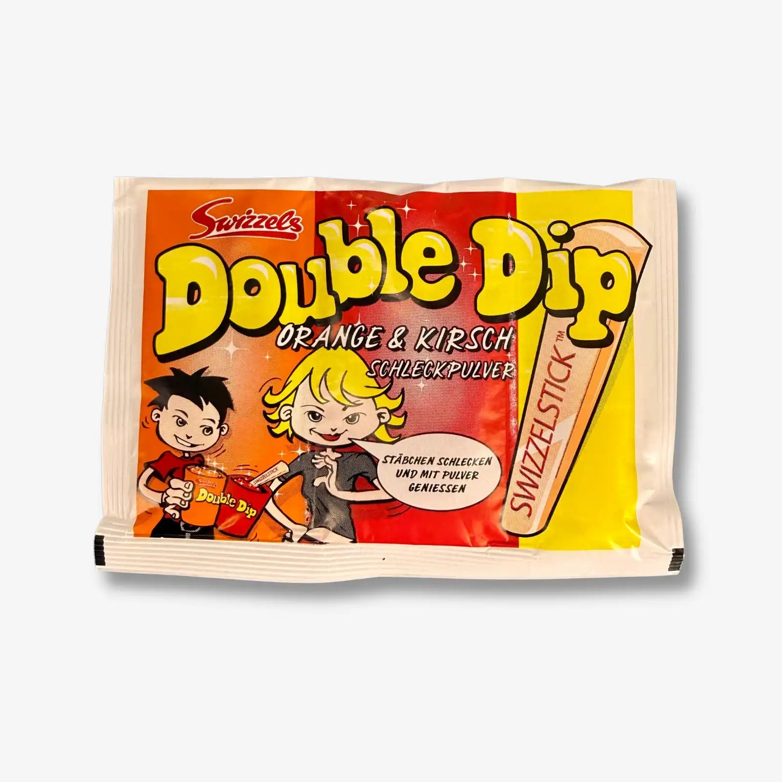 Swizzels Double Dip Schleckpulver mit Brause 18g - Frucht Brause Schleckpulver kaufen - MiMa&