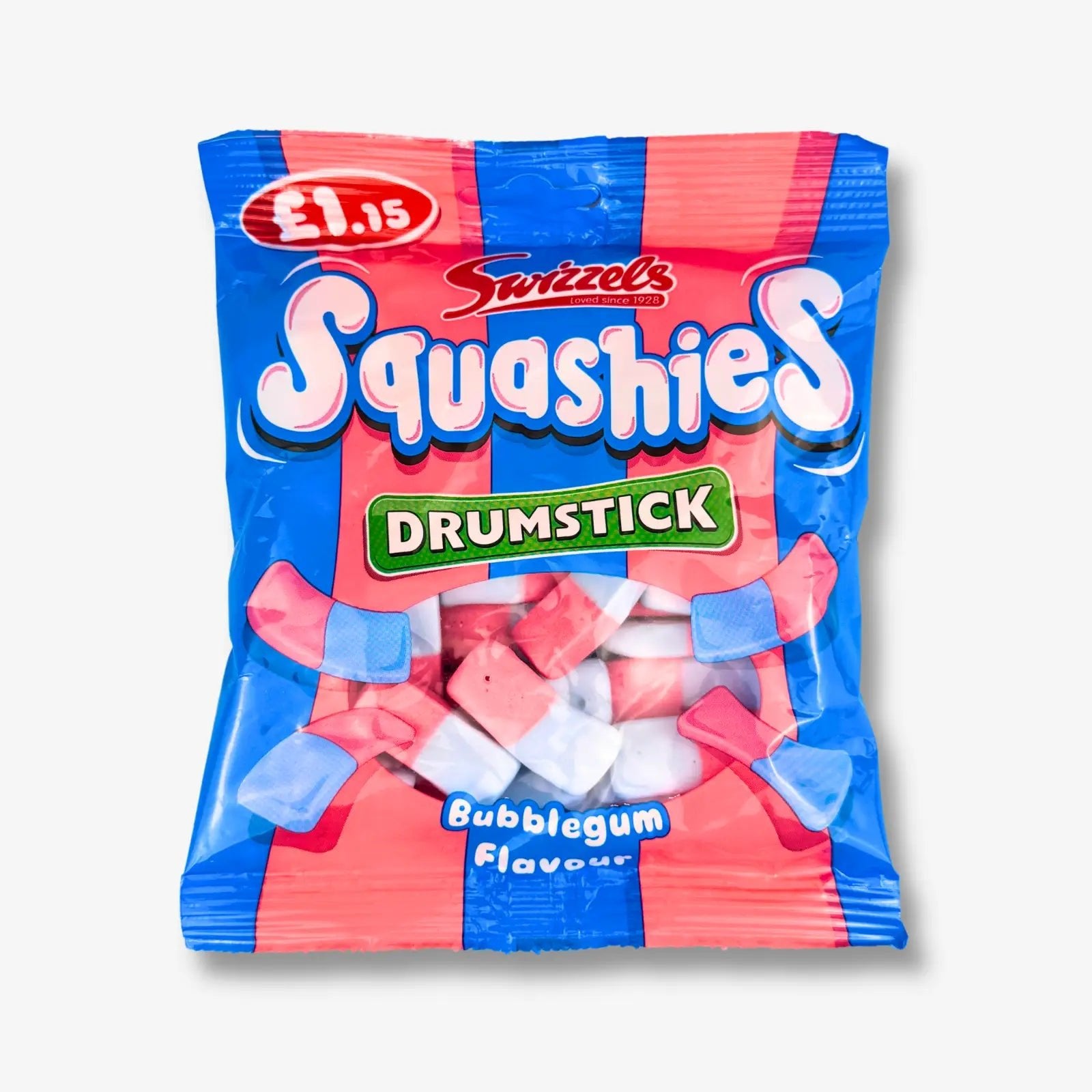 Swizzels Squashies Drumstick Bubblegum 120g - Bubblegum Schaumgummis kaufen - MiMa&