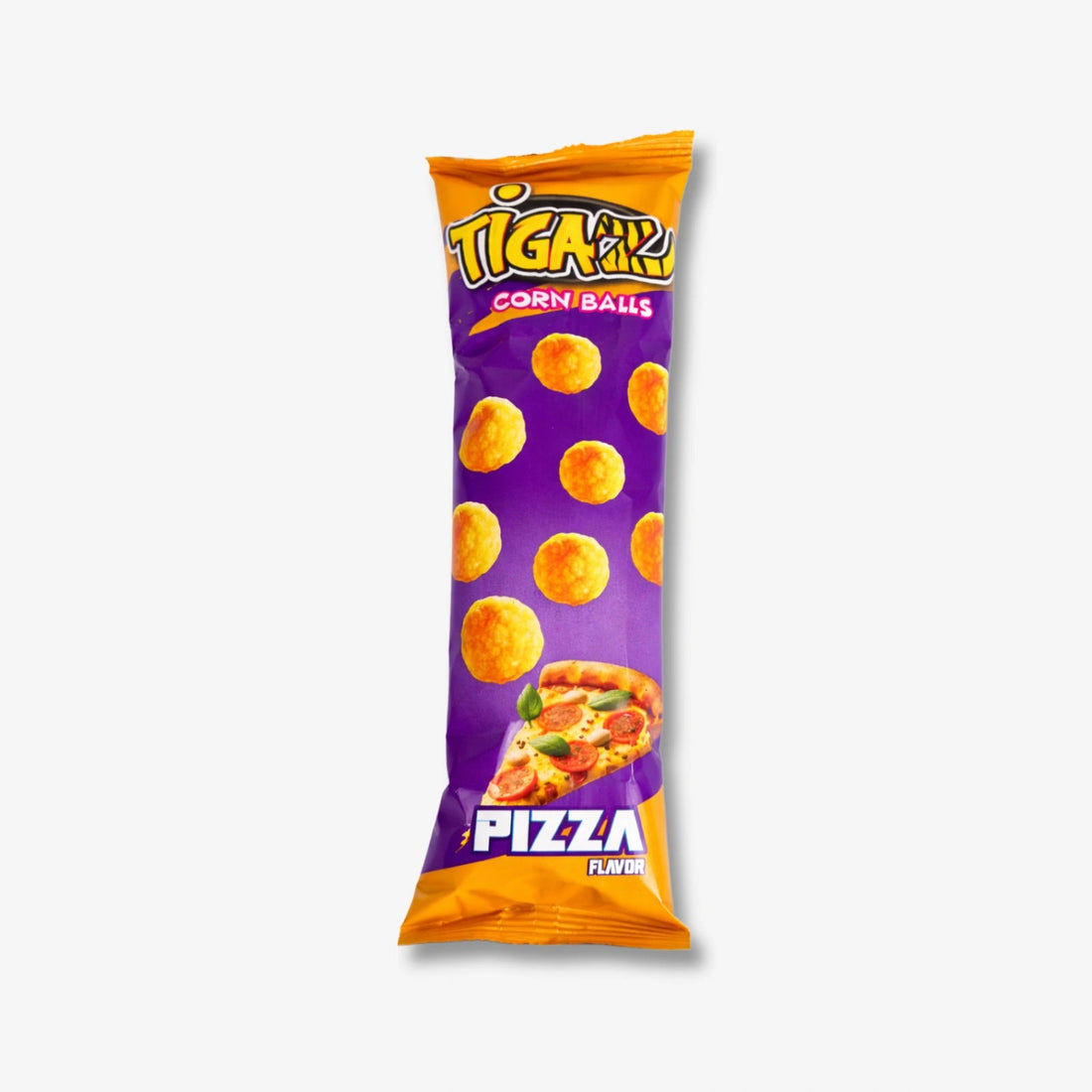 Tigaz Corn Balls Pizza 20g - Maisbällchen mit Pizzageschmack kaufen - MiMa&