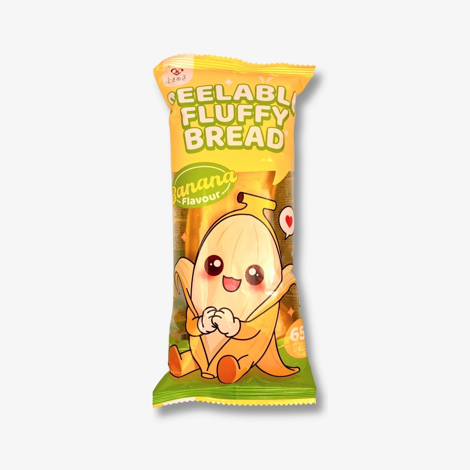 Tokimeki Peelable Fluffy Bread Banana 65g - Milchbrot mit Banane kaufen - MiMa&