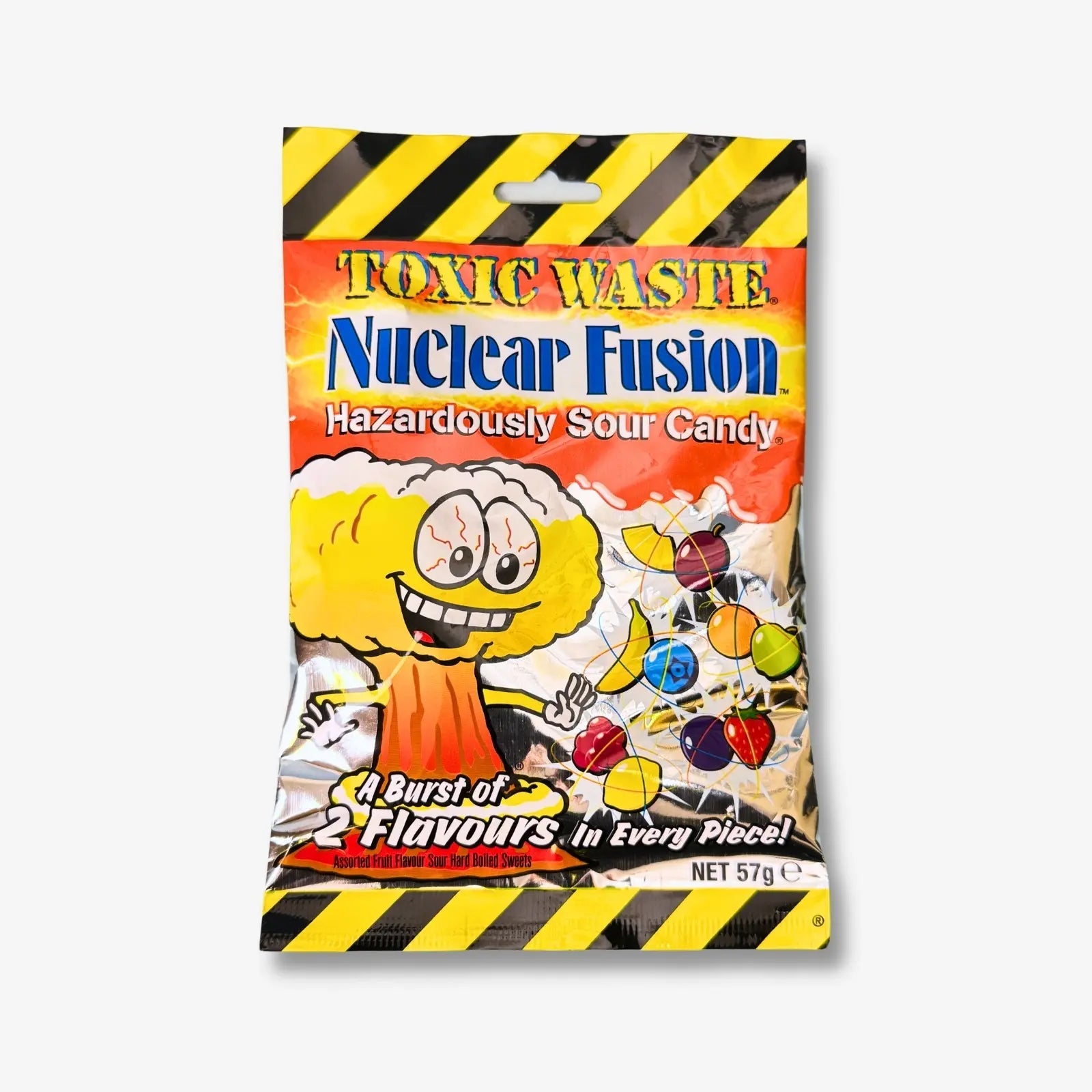 Toxic Waste Nuclear Fusion 57g – Extrem saure Fruchtbonbons aus den USA kaufen - MiMa&