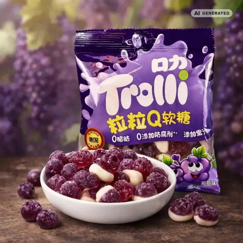 TrolliChewyGrapeChina60g blok1