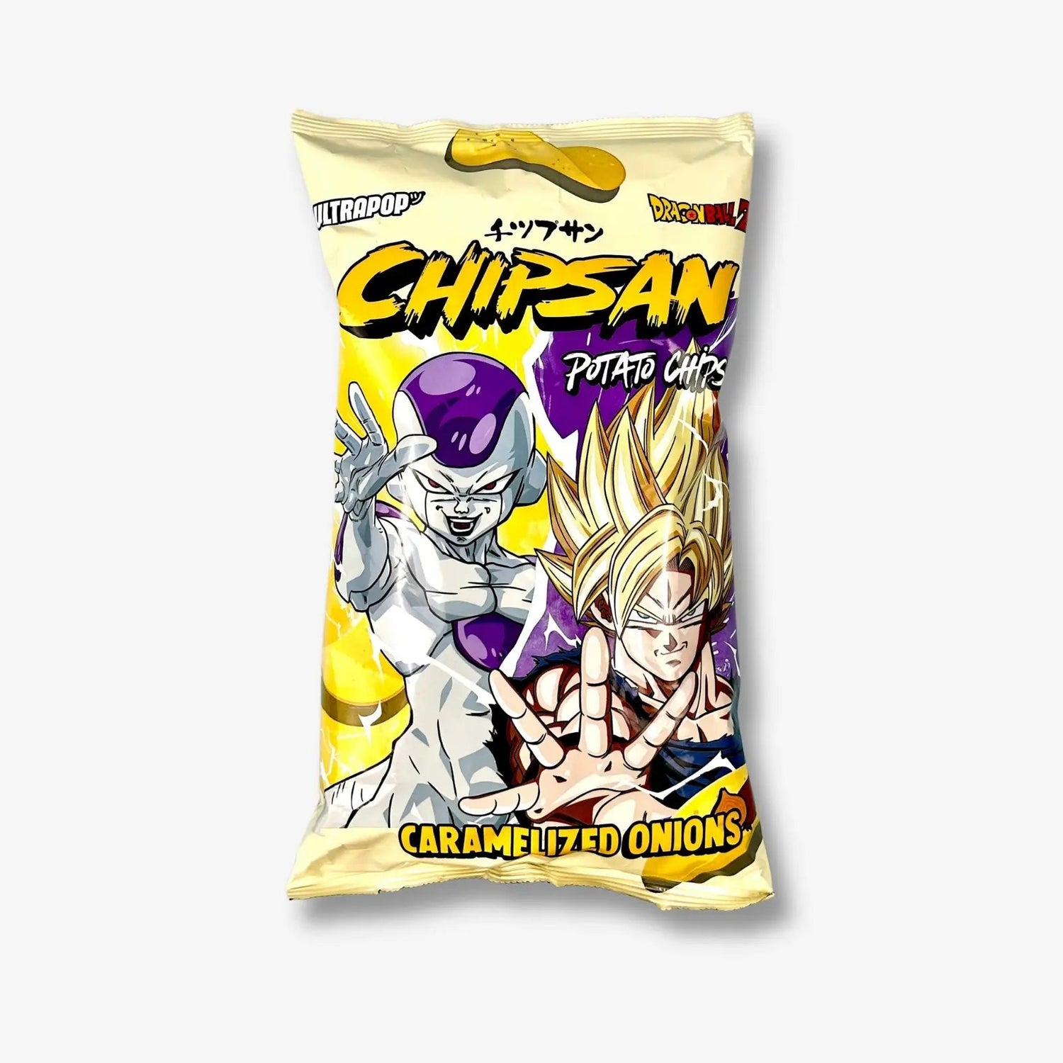 Ultra Pop Chipsan Potoato Chips Caramelized Onions 110g - Chips mit karamellisierter Zwiebel kaufen - MiMa&