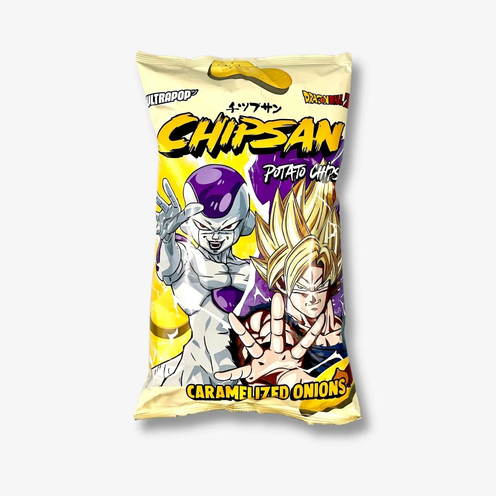 Ultra Pop Chipsan Potoato Chips Caramelized Onions 110g - Chips mit karamellisierter Zwiebel kaufen - MiMa&