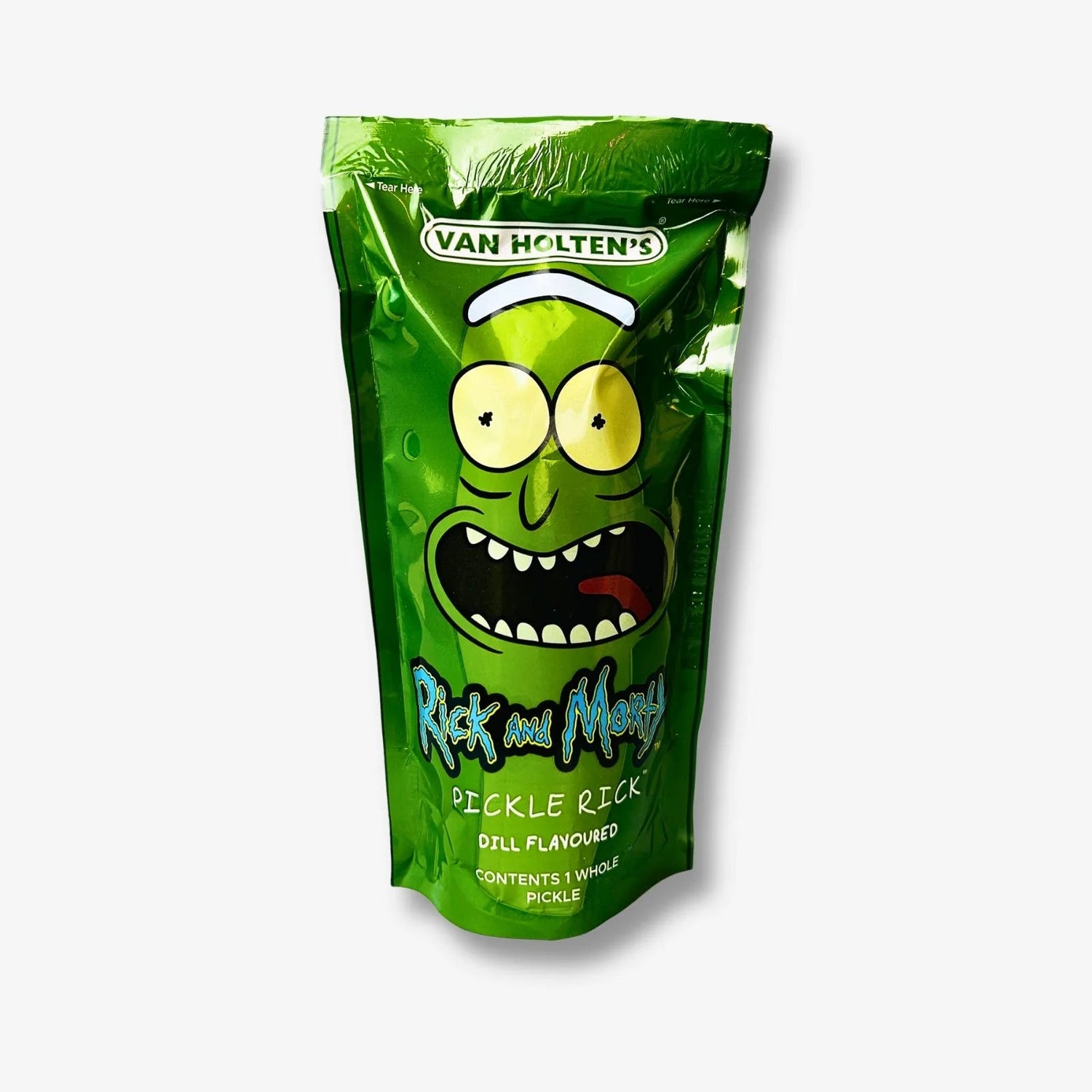 Van Holten’s Pickle Gurke Rick &amp; Morty 306g - Gewürzgurke mit Dill und Knoblauch kaufen - MiMa&