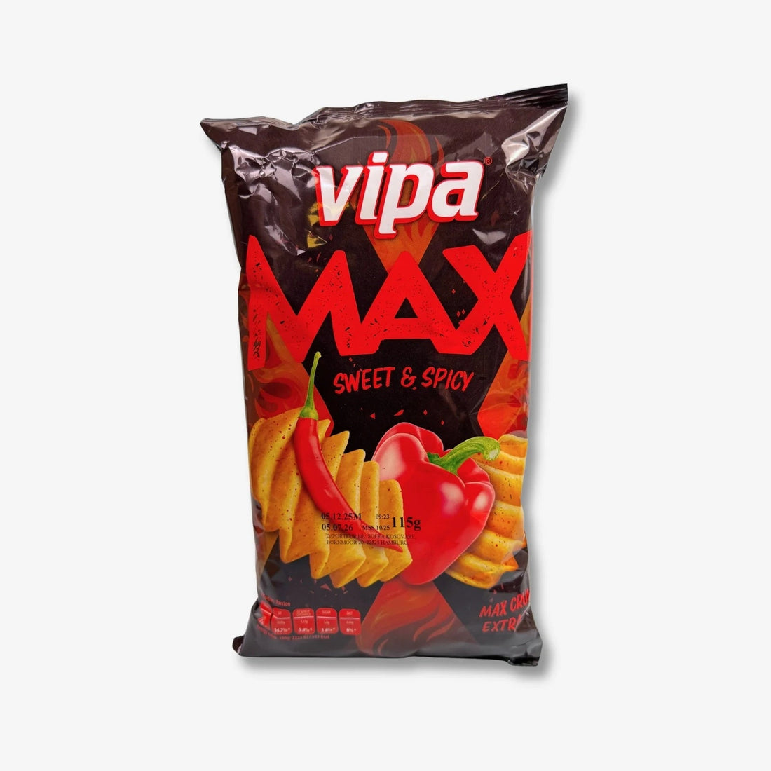 Vipa Chips Maxi Sweet Spice 115g - Pikant süße Paprikachips kaufen - MiMa&