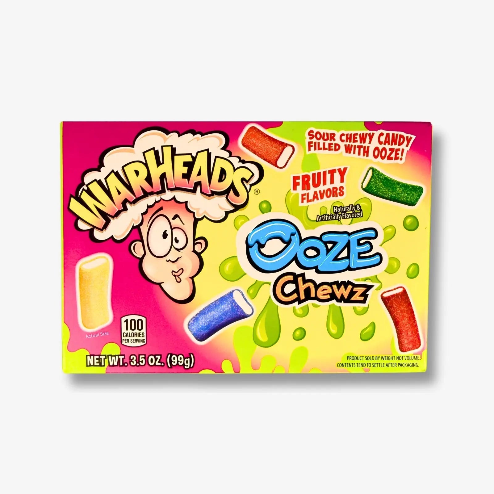 Warheads Ooze Chews 99g - Saure Frucht Kaubonbons kaufen - MiMa&