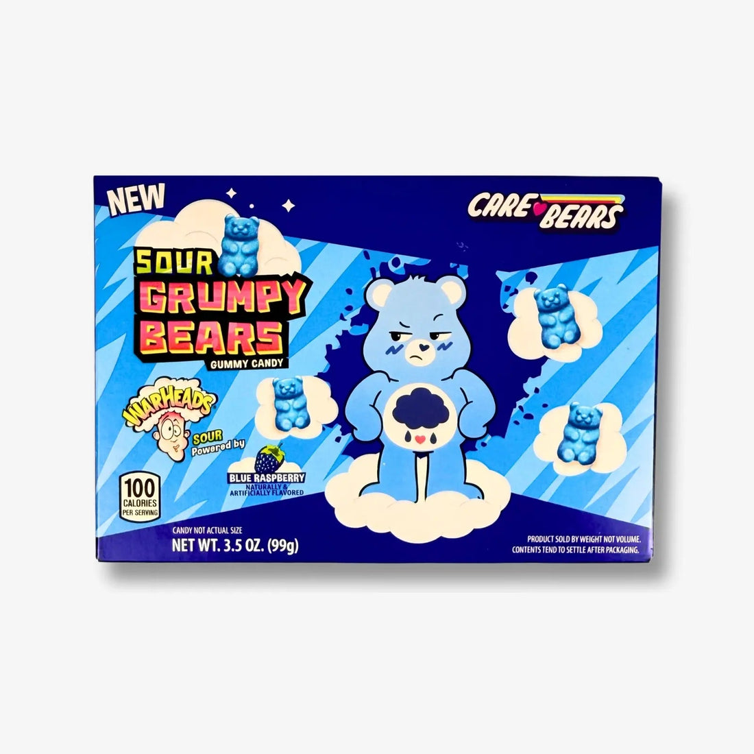 Warheads Sour Grumpy Bears 99g - Saure Fruchtgummi Bären kaufen - MiMa&